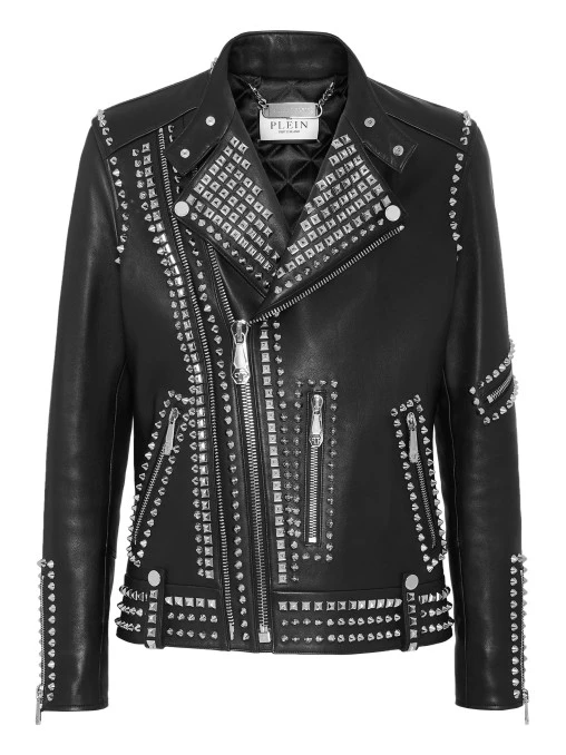Кожаная куртка PHILIPP PLEIN