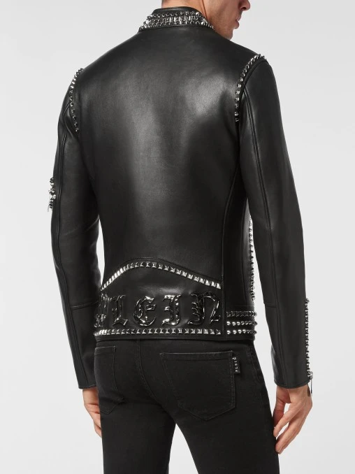 Кожаная куртка PHILIPP PLEIN