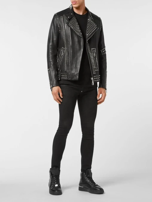 Кожаная куртка PHILIPP PLEIN
