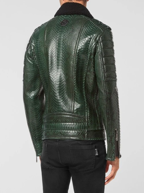 Кожаная куртка PHILIPP PLEIN