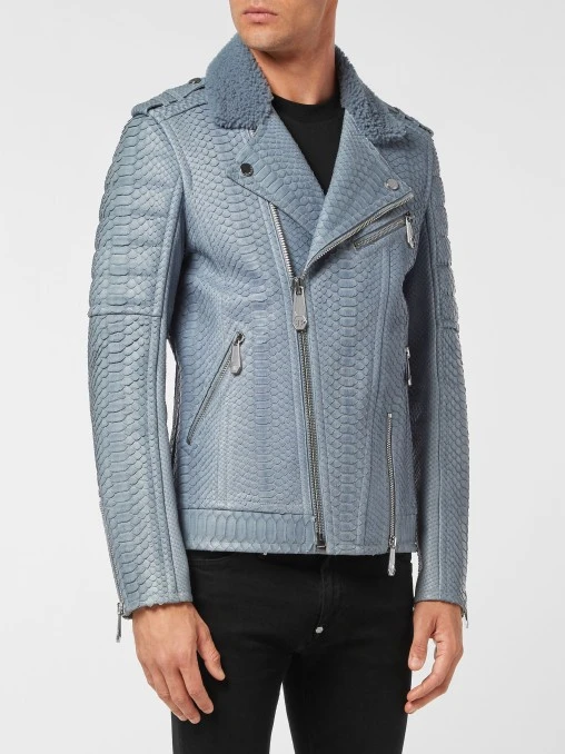 Кожаная куртка PHILIPP PLEIN