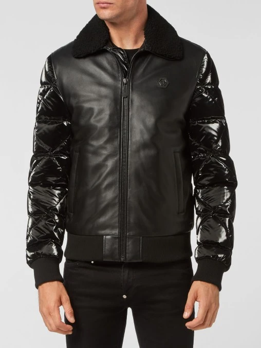 Кожаная куртка PHILIPP PLEIN