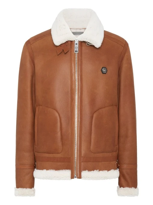 Кожаная куртка PHILIPP PLEIN