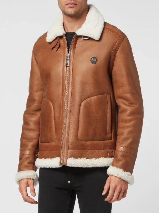 Кожаная куртка PHILIPP PLEIN