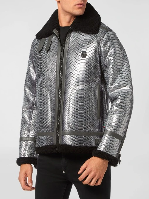 Кожаная куртка PHILIPP PLEIN