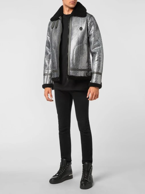 Кожаная куртка PHILIPP PLEIN