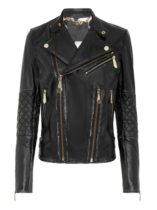 Кожаная куртка PHILIPP PLEIN