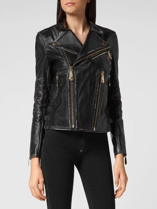 Кожаная куртка PHILIPP PLEIN