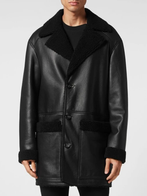 Кожаная куртка PHILIPP PLEIN