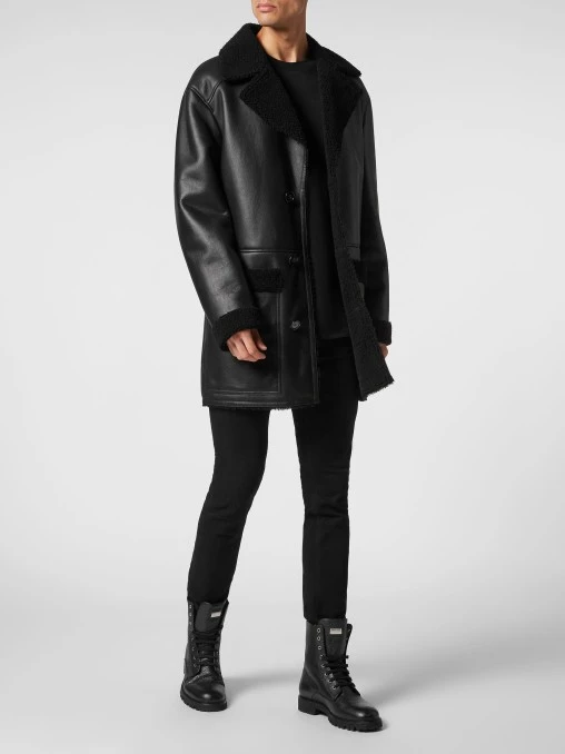 Кожаная куртка PHILIPP PLEIN
