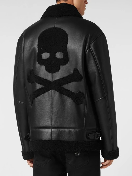 Кожаная куртка PHILIPP PLEIN