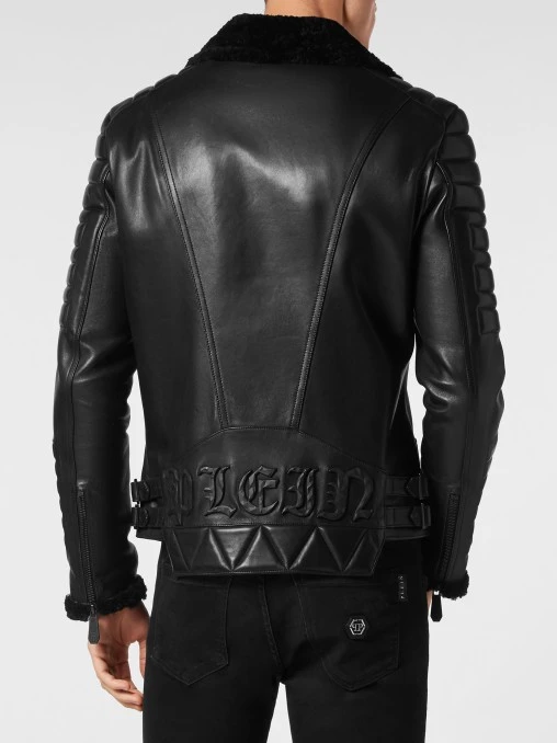 Кожаная куртка PHILIPP PLEIN