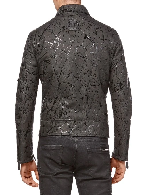 Кожаная куртка PHILIPP PLEIN