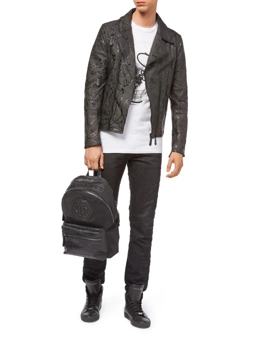 Кожаная куртка PHILIPP PLEIN