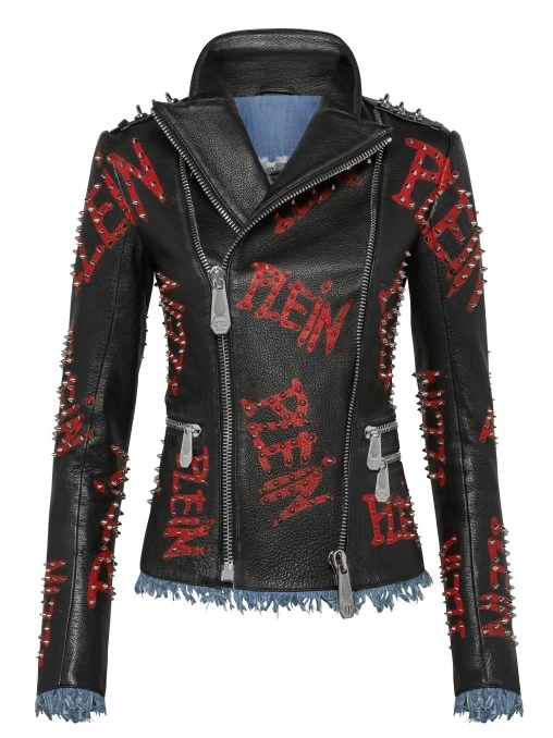 Кожаная куртка PHILIPP PLEIN