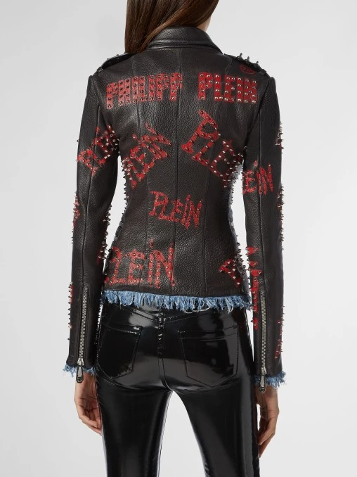 Кожаная куртка PHILIPP PLEIN