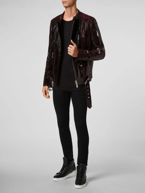 Кожаная куртка PHILIPP PLEIN