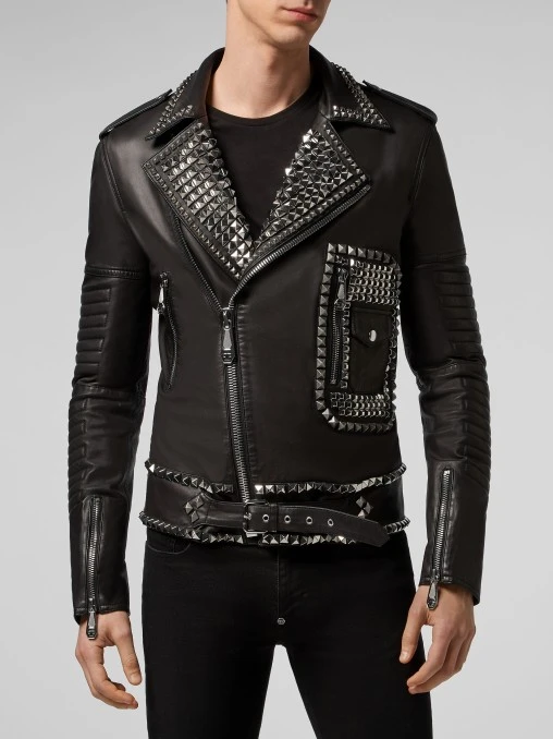 Кожаная куртка PHILIPP PLEIN