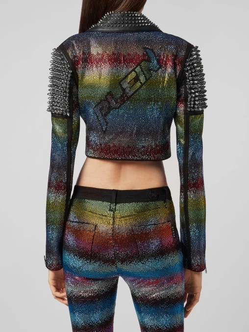 Куртка кожаная PHILIPP PLEIN