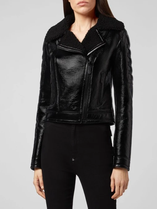 Кожаная куртка PHILIPP PLEIN
