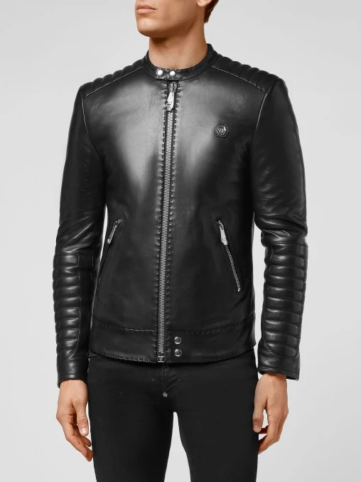 Кожаная куртка PHILIPP PLEIN