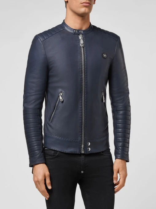 Кожаная куртка PHILIPP PLEIN