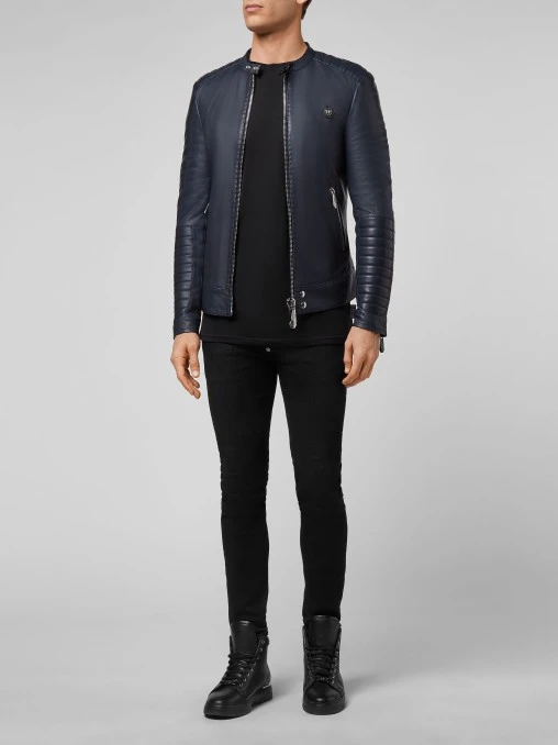 Кожаная куртка PHILIPP PLEIN