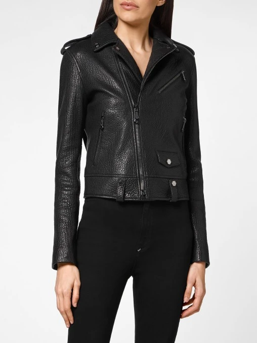 Кожаная куртка PHILIPP PLEIN