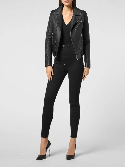 Кожаная куртка PHILIPP PLEIN