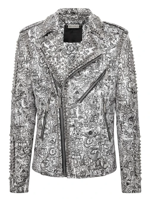 Кожаная куртка PHILIPP PLEIN