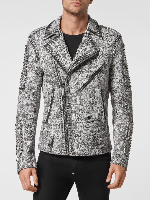 Кожаная куртка PHILIPP PLEIN