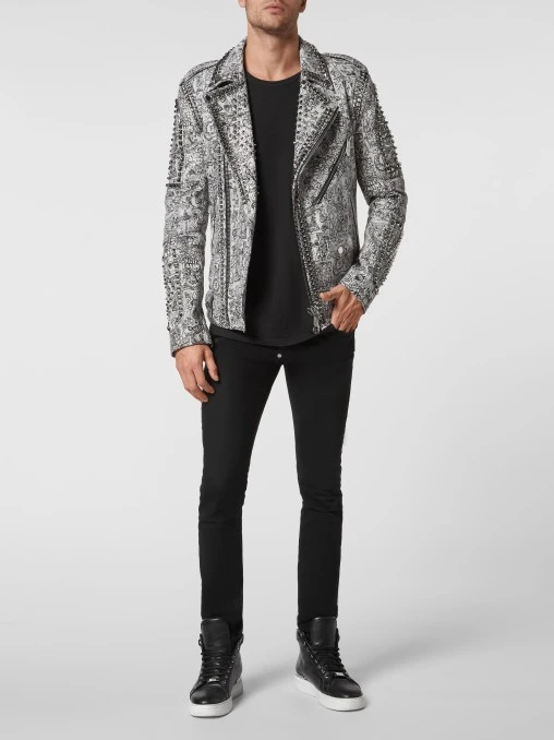 Кожаная куртка PHILIPP PLEIN