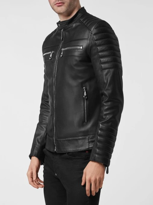 Кожаная куртка PHILIPP PLEIN