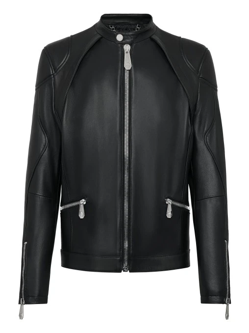 Кожаная куртка PHILIPP PLEIN