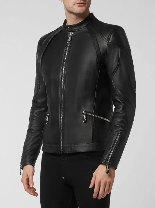 Кожаная куртка PHILIPP PLEIN