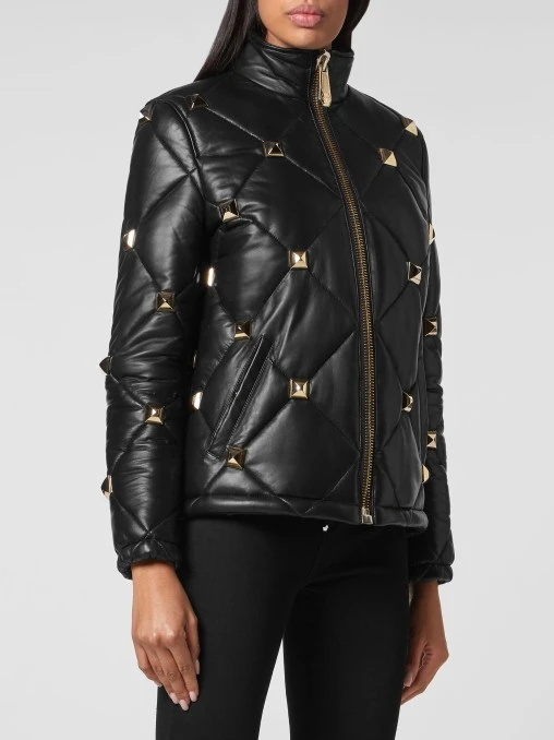 Кожаная куртка PHILIPP PLEIN