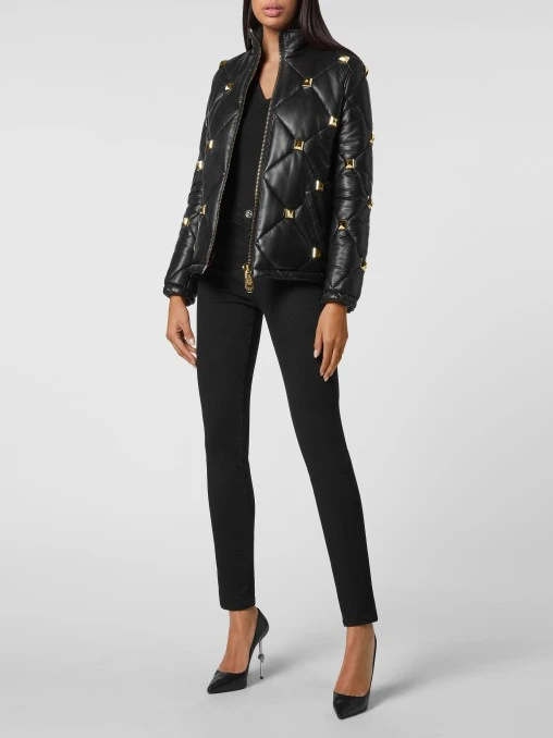 Кожаная куртка PHILIPP PLEIN