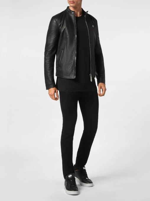 Кожаная куртка PHILIPP PLEIN