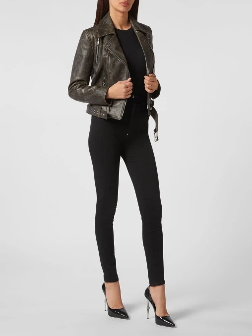 Кожаная куртка PHILIPP PLEIN