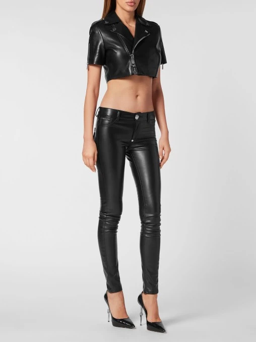 Кожаная куртка PHILIPP PLEIN