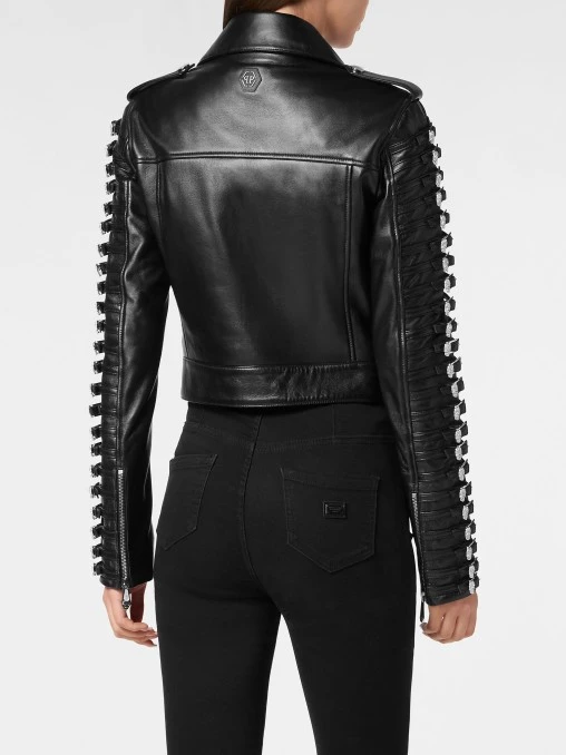 Кожаная куртка PHILIPP PLEIN