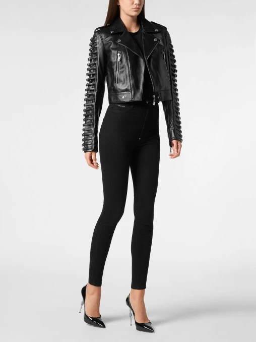 Кожаная куртка PHILIPP PLEIN