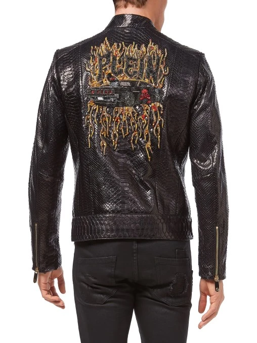 Кожаная куртка PHILIPP PLEIN