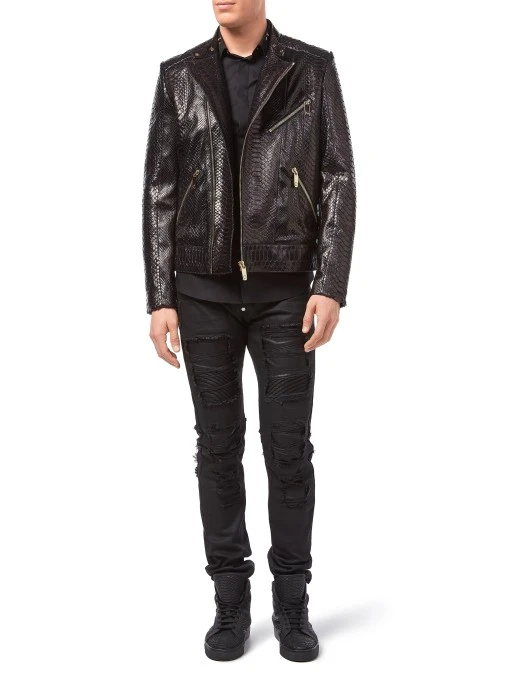 Кожаная куртка PHILIPP PLEIN