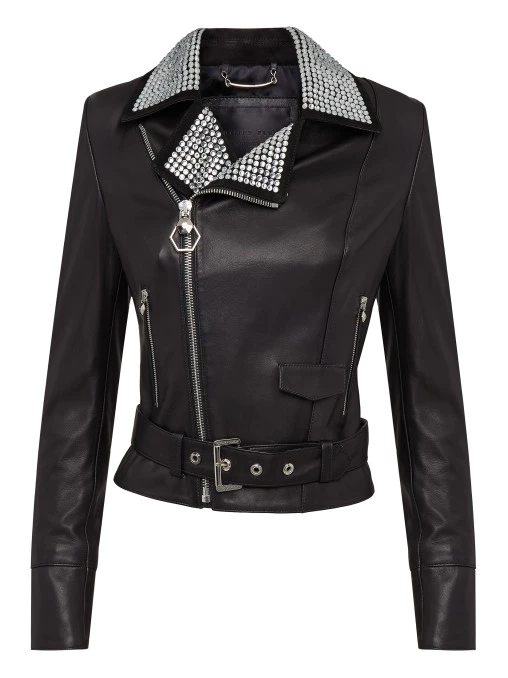 Кожаная куртка PHILIPP PLEIN