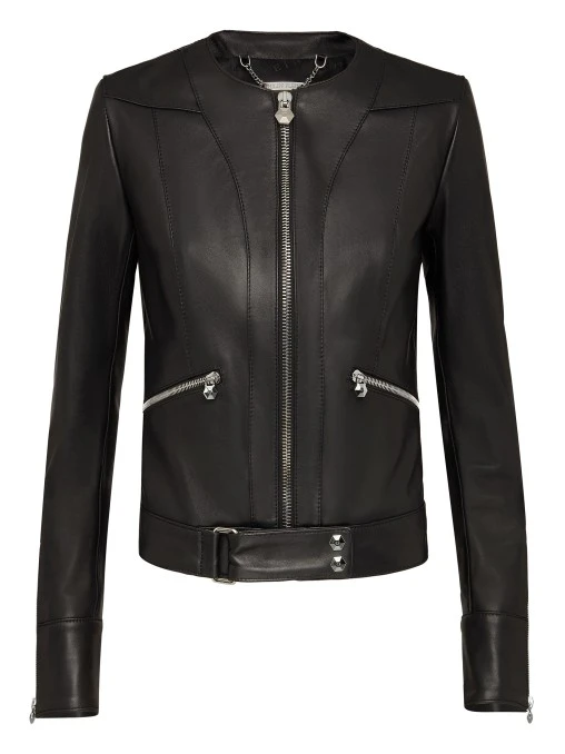 Кожаная куртка PHILIPP PLEIN