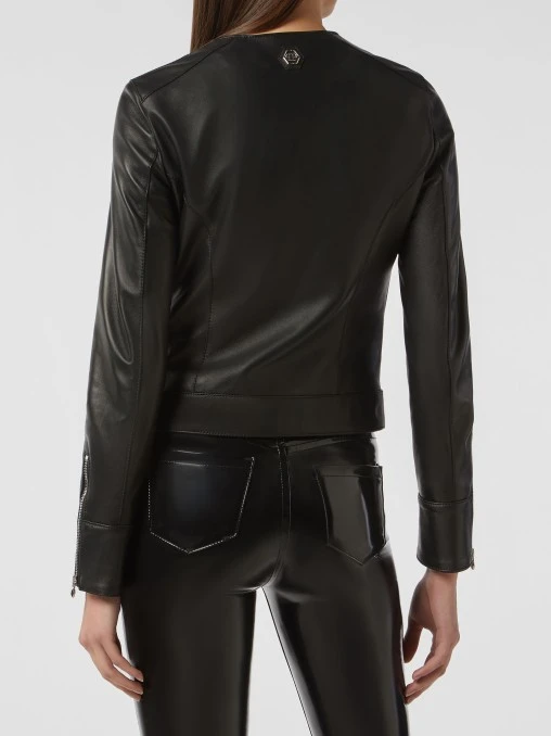 Кожаная куртка PHILIPP PLEIN