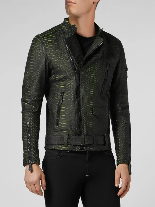 Кожаная куртка PHILIPP PLEIN