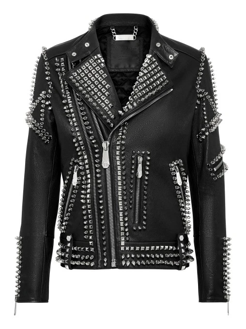 Кожаная куртка PHILIPP PLEIN