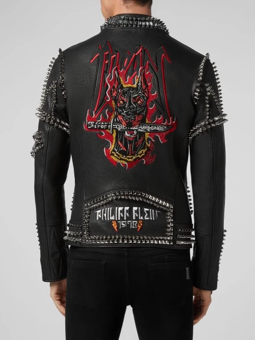 Кожаная куртка PHILIPP PLEIN